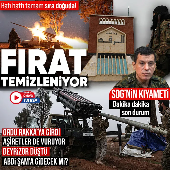 Suriye ordusu SDG’yi süpürüyor! Deyrizor düştü harita değişti: ’Kobani’-Kamışlı-Haseke terör bağlantısı kesilmek üzere