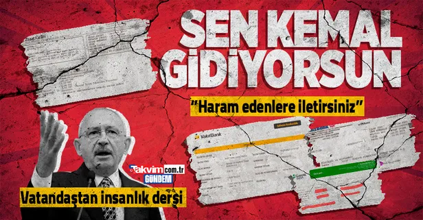 Depremzedelere yapılan yardımları haram edenlere vatandaştan dekontlu tepki!