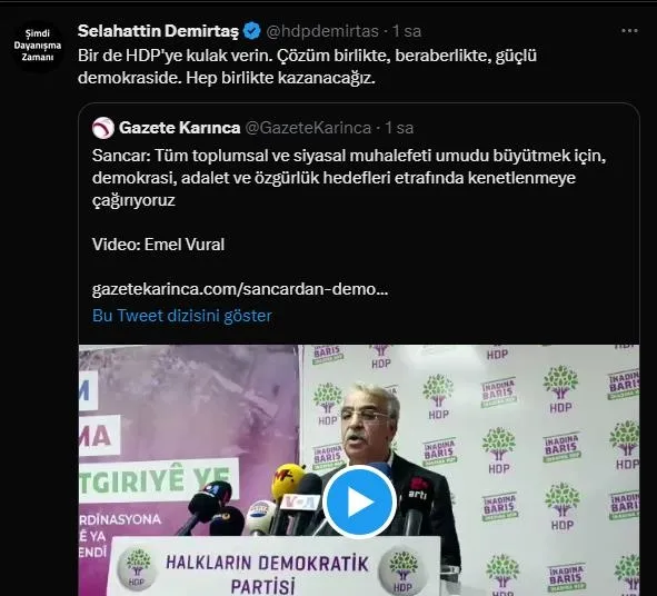 HDP masanın üstüne çıkmaya hazırlanıyor! Sancar'dan Kılıçdaroğlu'na yeşil ışık: "Cumhurbaşkanlığı adaylığı sürecini yeniden değerlendireceğiz"-5