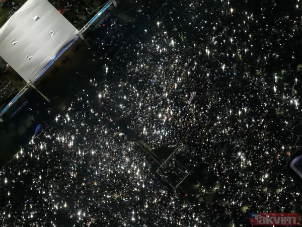 Yenikapı'da bordo-mavi coşku! Trabzonspor taraftarından ışık şov - 22