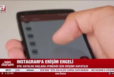 Instagram'a erişim engeli getirildi!