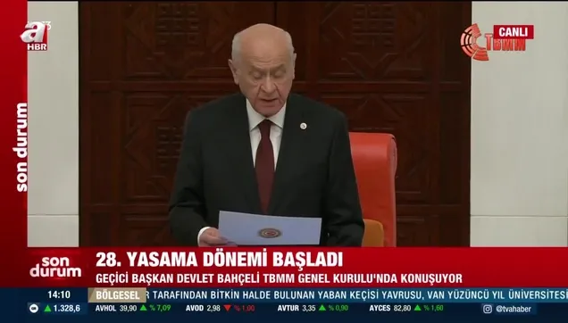 Devlet Bahçeli yemin etti |Video
