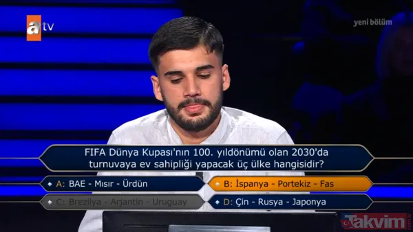 Mehmet Okan Türkbağ 500 Bin Tl'yi Devirdi: "Çift Cevap" Stratejisiyle Büyük Başarı Türkbağ, 500 Bin Tl Değerindeki Kritik Soruda Zorlansa Da Pes Etmedi...