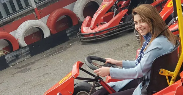 Go-kart pistinde feci kaza