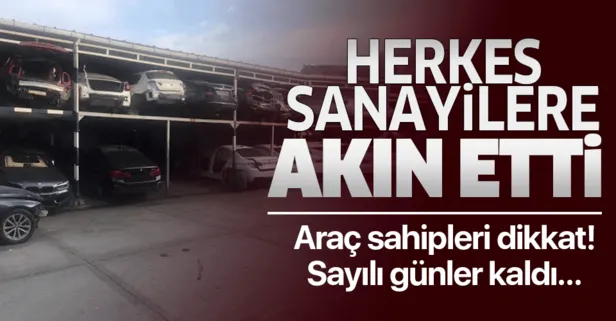 Oto sanayide çakar yoğunluğu