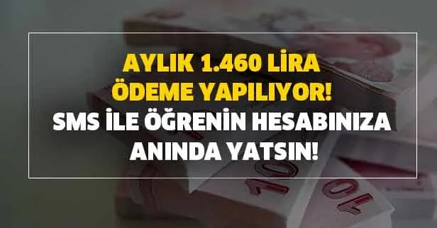 Evde bakım aylığı alanlar sorgulama yapmak için telefonlarının SMS özelliğini de kullanabilir