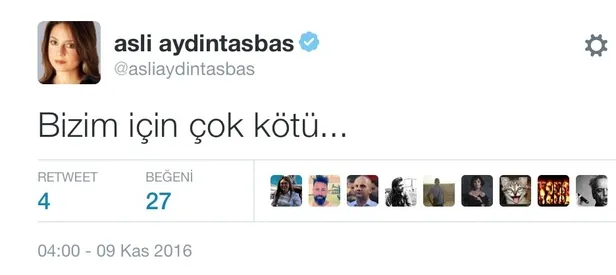 Biden’ın gülü Aslı komada!