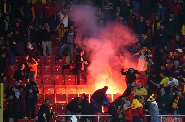 Göztepe-Altay maçında fişeği atan zanlı Furkan Ersanlı'nın savunması ortaya çıktı: Meşale sandım