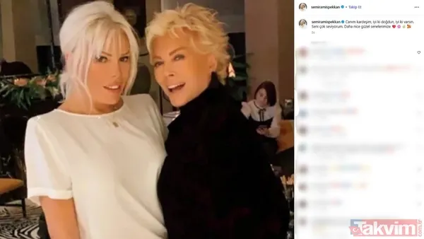 Süperstar Ajda 80 yaşında! Semiramis Pekkan’dan ablasına sarmaş dolaş doğum günü paylaşımı - 5