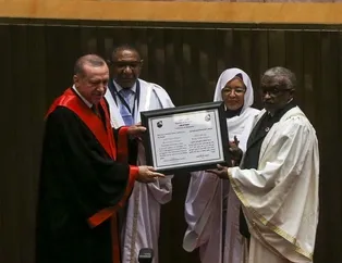 Erdoğanın katıldığı törenden kareler