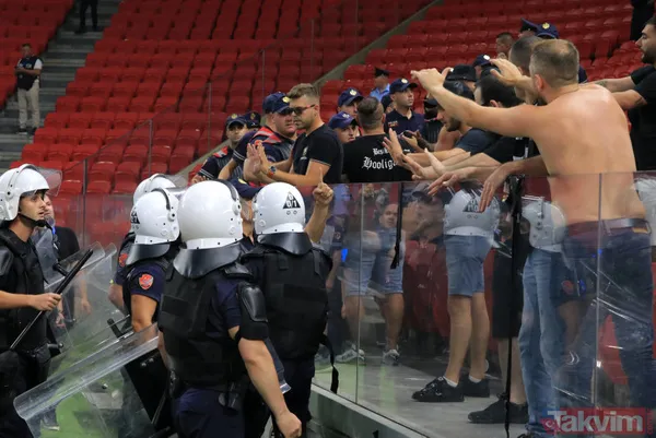 Beşiktaş Tirana maçında olay! Ceza tehlikesi var - 3