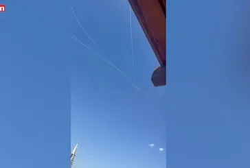 İşte İran'ın Hayfa'ya attığı füzeler