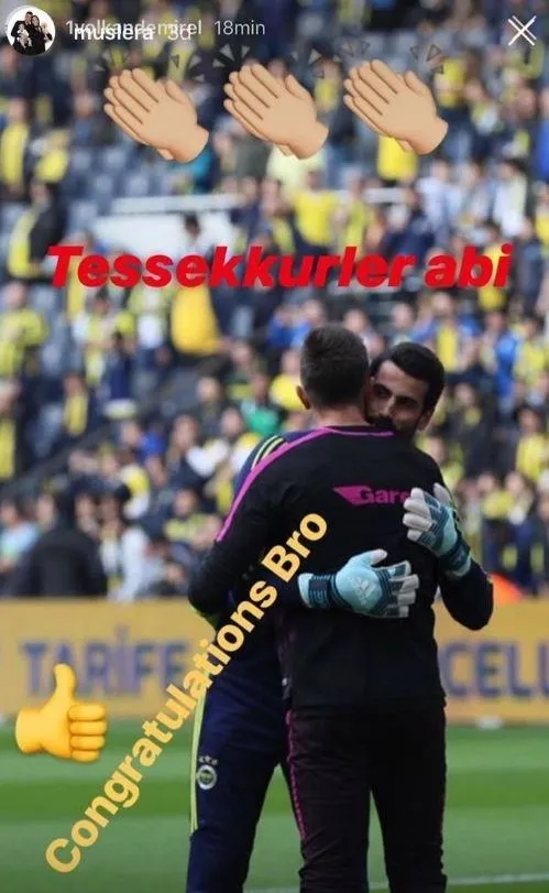 Volkan Demirel'den Muslera'ya tebrik!-2