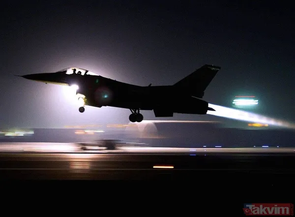 Kış Kartalı Harekatı işte böyle başladı! Milli Savunma Bakanlığı uçakların kalkış görüntülerini paylaştı - 1