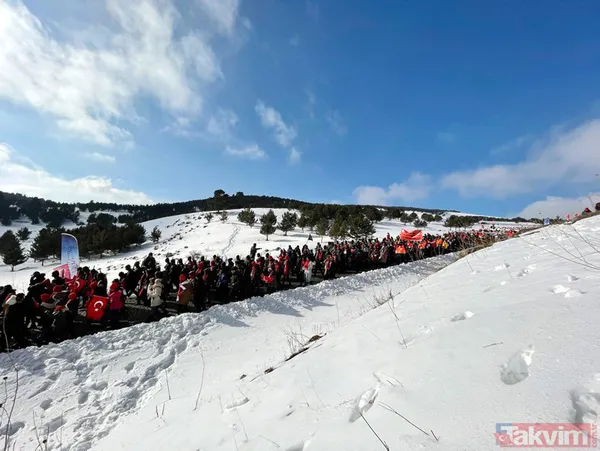 Sarıkamış şehitleri anıldı! Türkiye Kars Sarıkamış'ta "Şühedanın İzinde" yürüdü - 41