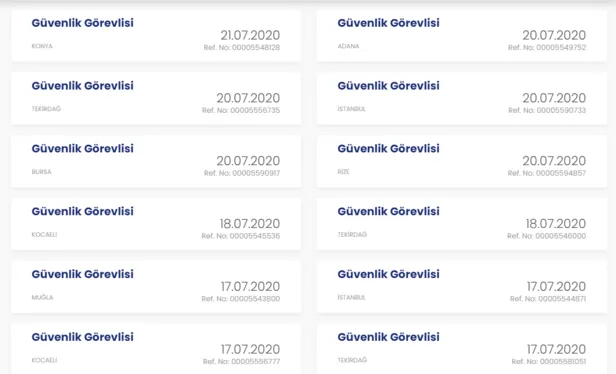 17 Temmuz İŞKUR iş ilanları! Güvenlik görevlisi, özel koruma en az ilkokul mezunu alımı sınavsız başvuru şartları nedir?-2