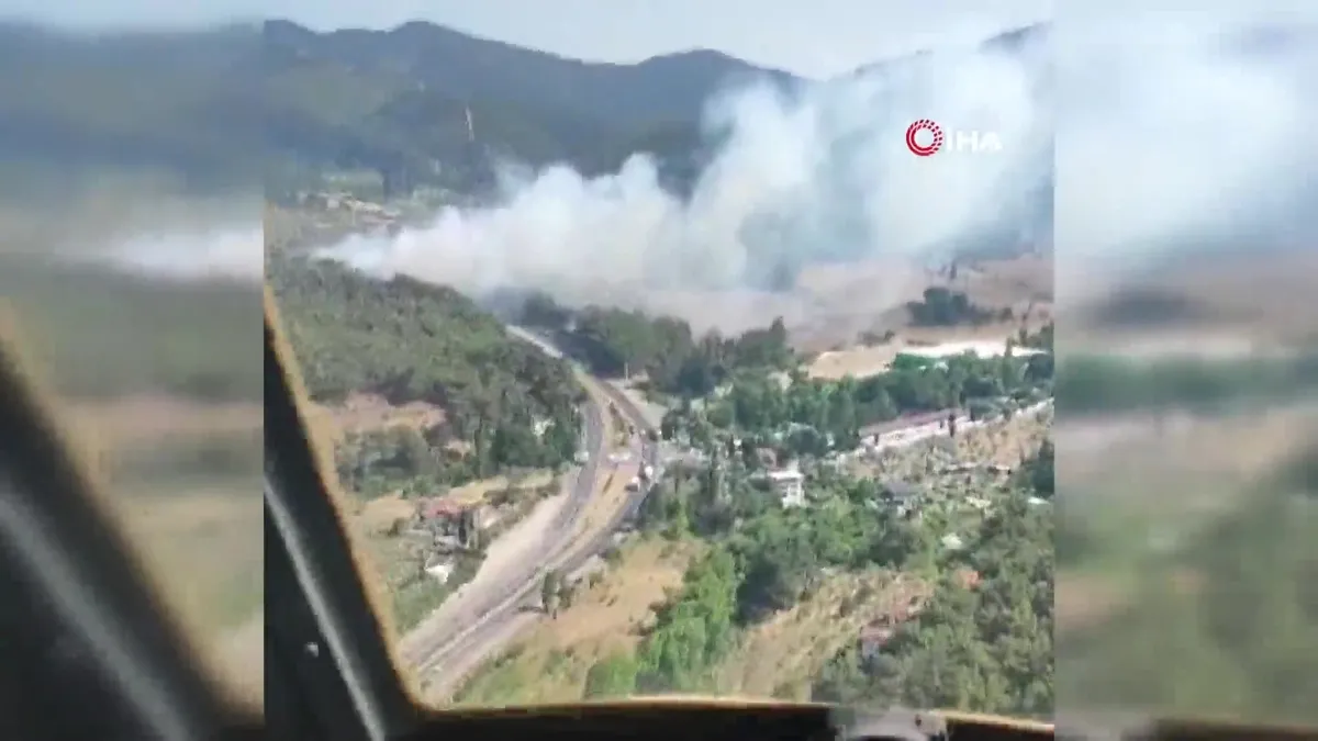 Kemalpaşa'da yangın!