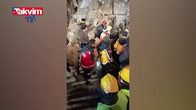 Yer: Gaziantep-Nurdağı! Anne ve kızı 99 saat sonra kurtarıldı