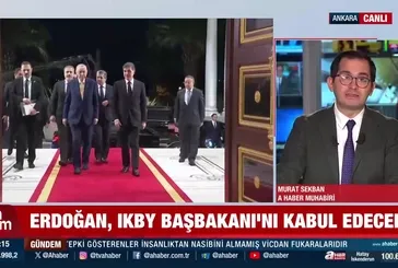 Başkan Erdoğan IKBY Başkanı Barzani'yi kabul edecek
