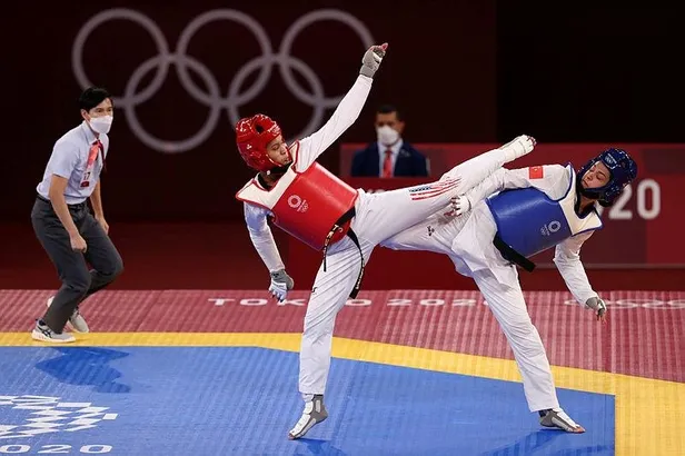 2020 Tokyo Olimpiyat Oyunları | Milli tekvandocu Nur Tatar 67 kiloda finale çıkma şansını kaybetti-3