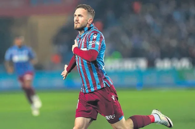 Hatayspor maçında sakatlanan Edin Visca saha çalışmalarına başladı