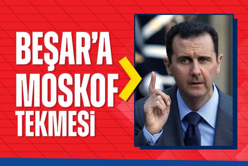 Rusya’dan Beşar Esad’a tekme
