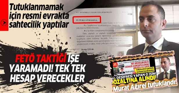 Murat Ağırel’in FETÖ taktiği işe yaramadı! Resmi belgede sahtecilikten soruşturma başlatıldı