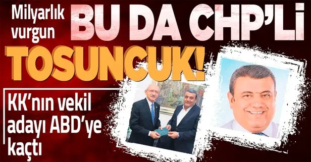 Bu da CHP’li Tosuncuk! Kılıçdaroğlu’nun vekil adayı Saim Diken partililerden topladığı 1 milyar lira ile ABD’ye kaçtı