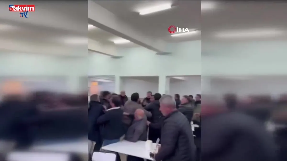 Kırşehir’de sıra kavgası anı kamerada