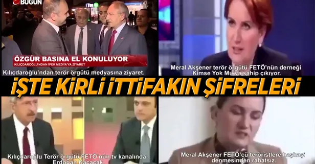 İşte kirli ittifakın şifreleri