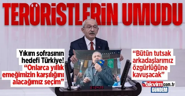 Yıkım sofrasının hedefi Türkiye! CHP’nin ortağı HDPKK’dan teröristlere özgürlük vaadi