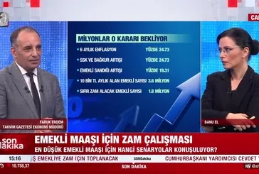 Emekli maaşı için zam çalışması! İşte detaylar…