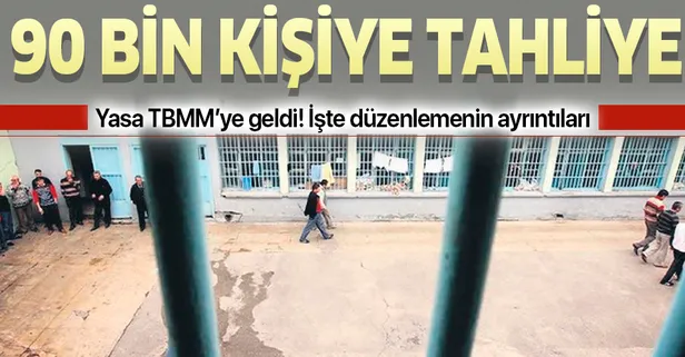 90 bin kişiye tahliye