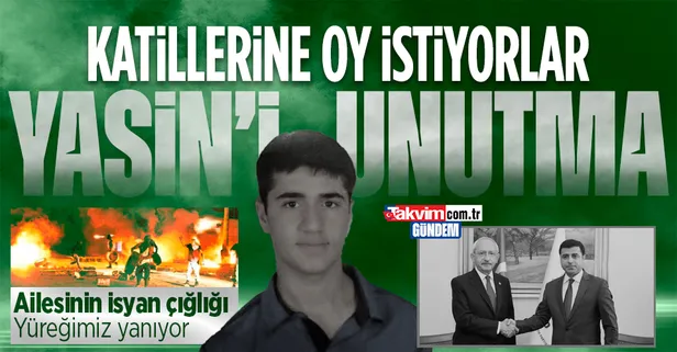 Son dakika: Yasin Börü'nün katillerine özgürlük isteyenlere ailelerden tepki! Yasin Börü'nün annesinden oy çağrısı