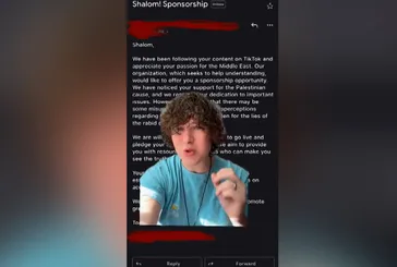 ABD'li bir TikTok kullanıcısı katil İsrail’in iğrenç teklifini ifşa etti: Filistin’e desteğini geri al para ödeyelim!