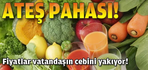 Sebze-meyve ateş pahası