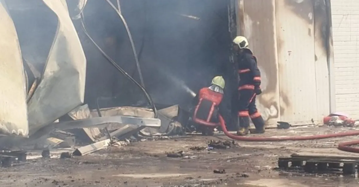Ankara'da korkutan yangın! Bir anda büyüdü