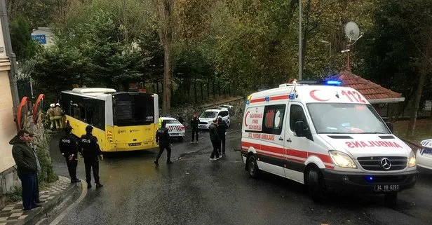 Beşiktaş’ta son dakika! İETT otobüsü kontrolden çıktı! Yaralılar var