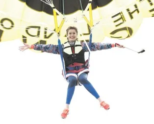 Uçtu uçtu Burcu uçtu