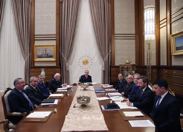 Cumhurbaşkanlığı Yüksek İstişare Kurulu toplandı-1