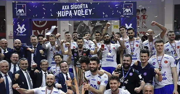 Kupa Voley'in en çok kazananı Halkbank, bir kez daha mutlu sona ulaştı