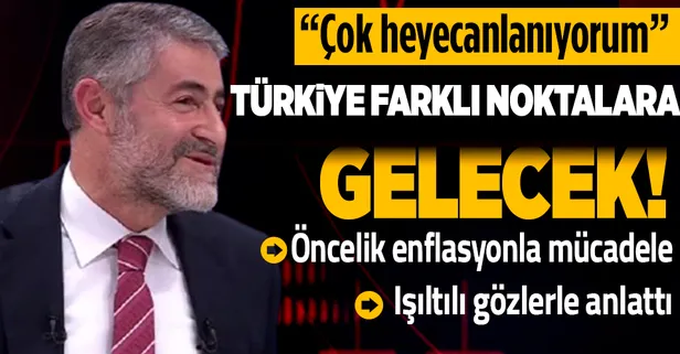 Hazine ve Maliye Bakanı Nureddin Nebati'den enflasyon mesajı: Heyecanlanıyorum, çok farklı noktalara gelecek Türkiye