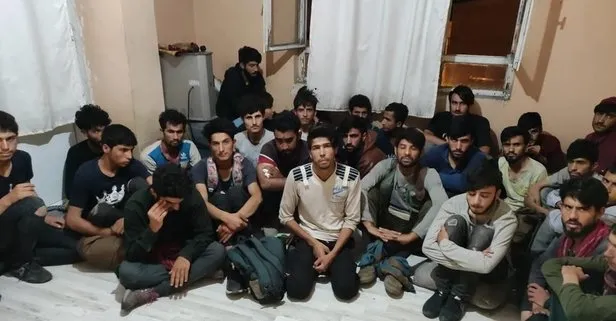 Van’da bir apartmana operasyon! 78 düzensiz göçmen yakalandı