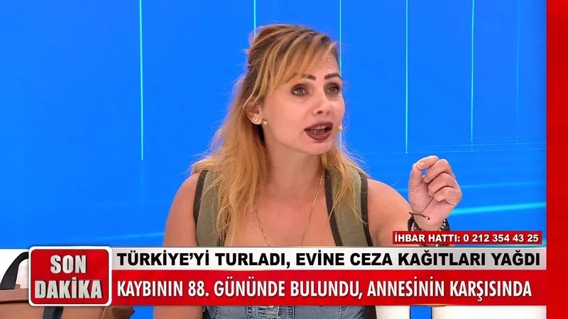 Dilek Başkurt tedavi altına alındı. (Ekran görüntüsü)