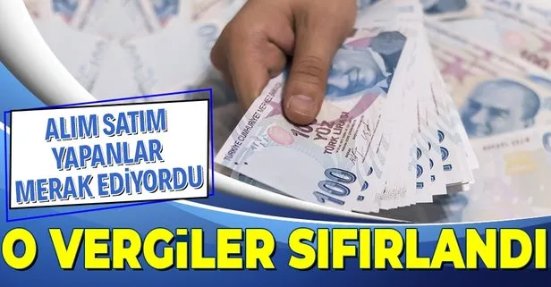 O vergiler sıfırlandı: Borsada hisse senedi alım satımı yaparken vergi ödenir mi?