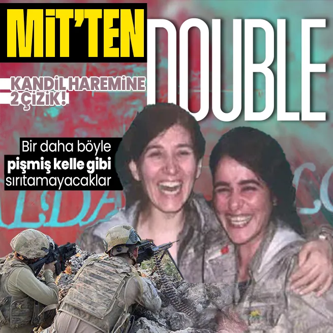 MİT avladı! Saldırı hazırlığındaki PKKlı teröristler Vesile Duran ve Dilan Öklüyü etkisiz hale getirildi