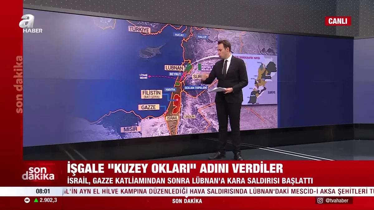 İsrail, Lübnan’a kara saldırısı başlattı!