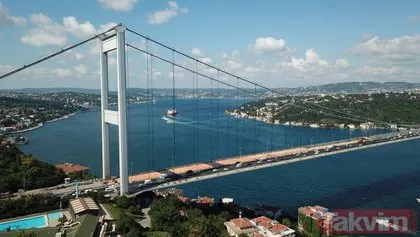 Fatih Sultan Mehmet  Köprüsü’nde son durum! Havadan böyle görüntülendi