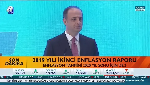 Son dakika: TCMB Başkanı Çetinkaya'dan enflasyon açıklaması
