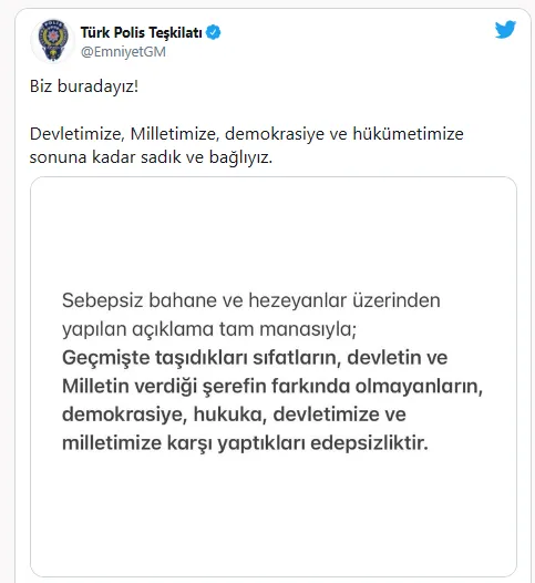 Son dakika: İçişleri, Emniyet ve Jandarma'dan hadsiz 104 amirale sert tepki!-3